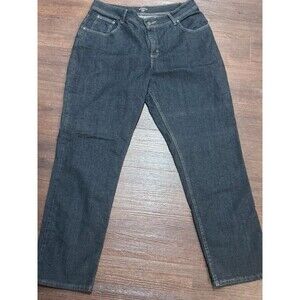 Riders by Lee Women’s 16W M Plus Size Dark Wash Straight Leg Stretch Jeans